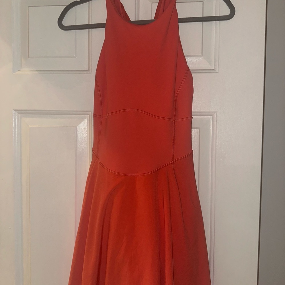Lululemon dress in coral